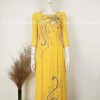 Áo Dài Thiết Kế Tuyết Lan Kèm Quần.