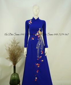 Áo Dài Thiết Kế NGỌC BÍCH  Kèm Quần.