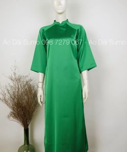 Áo dài tân thời phom suông đẹp kèm quần