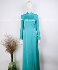 Áo dài truyền thống CYAN 4D kèm quần.
