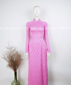 Áo Dài THÁI TUẤN ÁI CHÂU thiết kế kèm quần.