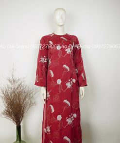 Áo dài tân thời thiết kế KIỀU ANH 4 tà kèm quần